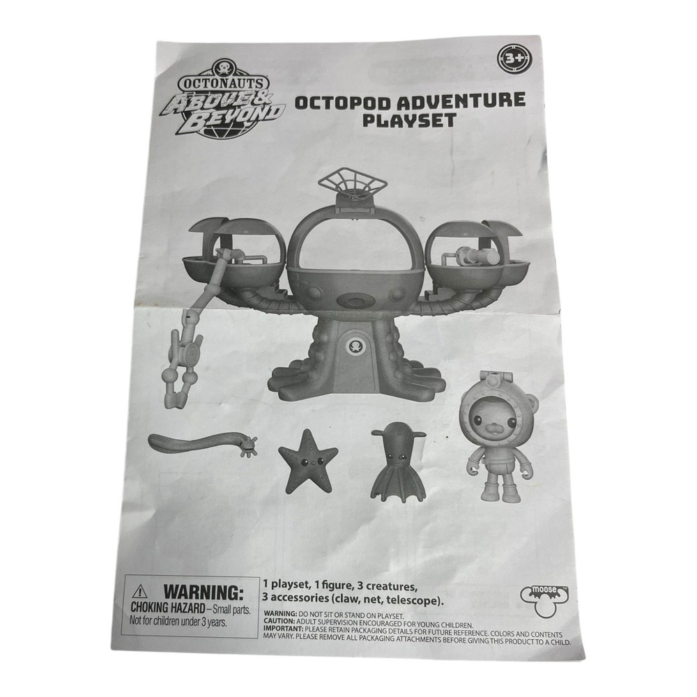 Octonauts Above and Beyond Adventure Octopod Playset w/ Figures & Accessories - Picture 11 of 12